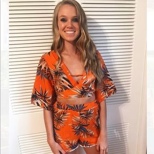 Tropicana Top & Shorts Set